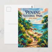 ペナン国立公園 マレーシア ポストカード (正面/裏面)