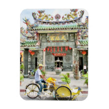 ペナン，マレーシア – 冷蔵庫用マグネットby Velvet Escape