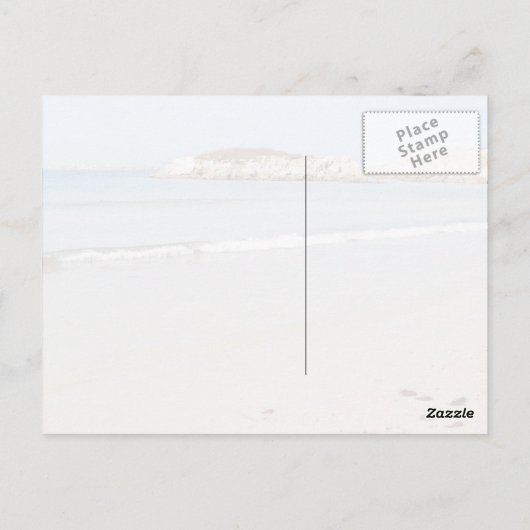 ペニシェズバレーアルビーチ ポストカード (裏面)