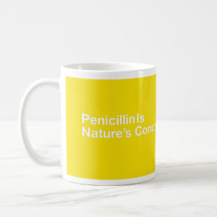 ペニシリンは性質のコンドームです コーヒーマグカップ