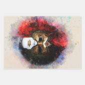 ペニスカーニバルマスクラッピング紙 ラッピングペーパーシート (正面)