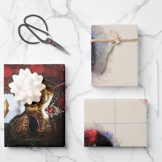 ペニスカーニバルマスクラッピング紙 ラッピングペーパーシート (正面)