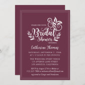 ペニス結婚ニクル書道 招待状 (正面/裏面)