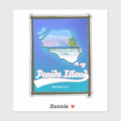 ペニダ島インドネシア シール (シート)