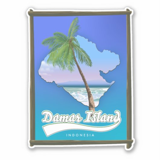 ペニダ島インドネシア シール (正面)