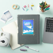 ペニダ島 インドネシア シール (iPadカバー)