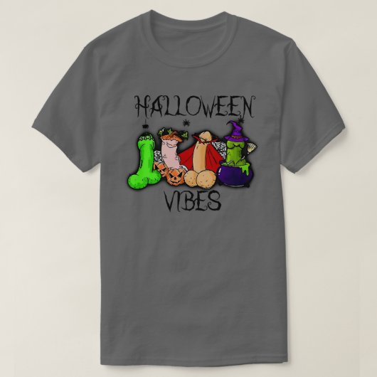 ペニットハロウィーンの雰囲気 Tシャツ (デザイン正面)