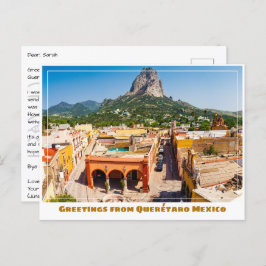 ペニャデベルナルニアクエレタロメキシコ ポストカード