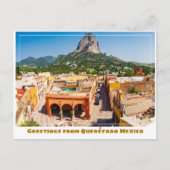 ペニャデベルナルニアクエレタロメキシコ ポストカード (正面)