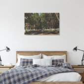 ペニンシュラハイウェイUS 101エルカミノビ実在ュー キャンバスプリント (インサイチュ (寝室))