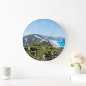 ペニンシュラ海デュネス自然パノラマオーストラリア ラージ壁時計 (ホーム)