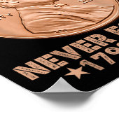 ペニーおもしろいコイ忘れン1セントレトロ2025 _1 ポスター (角)