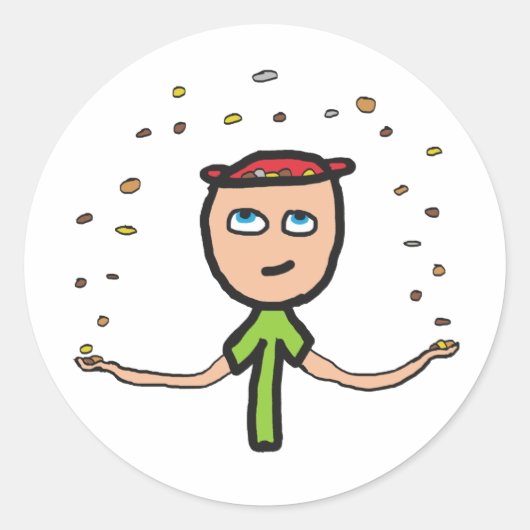 ペニーからの天国 ラウンドシール (正面)