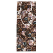 ペニーの山 – 1セントのペニーのスプレッド背景 ワインギフトバッグ (裏面)