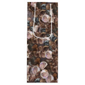 ペニーの山 – 1セントのペニーのスプレッド背景 ワインギフトバッグ (正面)