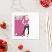 ペニーの花 スタンダードカクテルナプキン (インサイチュ)