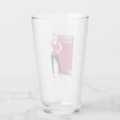 ペニーの花 タンブラーグラス (裏面)