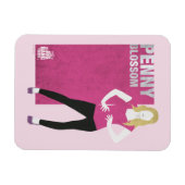 ペニーの花 マグネット (横)