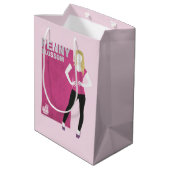 ペニーの花 ミディアムペーパーバッグ (裏面アングル)