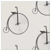 ペニーのfarthing周期のテーマの自転車のプリントの生地 ファブリック (クローズアップ)