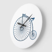 ペニーのfarthing ラージ壁時計 (傾斜)