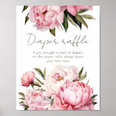 ペニーエレガントおむつラッフルベビーシャワー ポスター (正面)