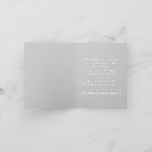 ペニーズデジタル紙カットアウト2悔やみや弔慰ありがとう サンキューカード (内部)