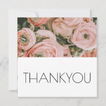 ペニーズフローラサンキューフラットカード