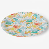 ペニーパドルダック ペーパープレート (アングル)