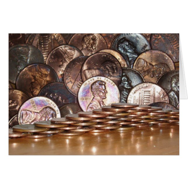 ペニーピラミッドカード (正面横)