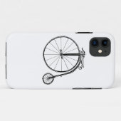 ペニーファーシングヴィンテージ自転車イラストレーション Case-Mate iPhoneケース (裏面(横))