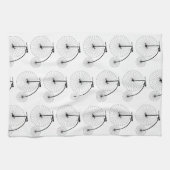 ペニーファーティンサイクルデザイン キッチンタオル (横)