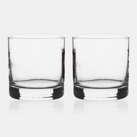 ペニーブラック切手 ウイスキーグラス (右)