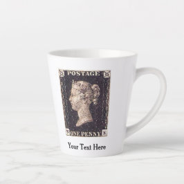 ペニーブラック切手 カフェラテマグ