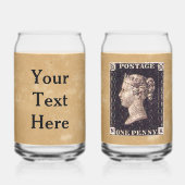 ペニーブラック切手 ガラス缶 (裏面)