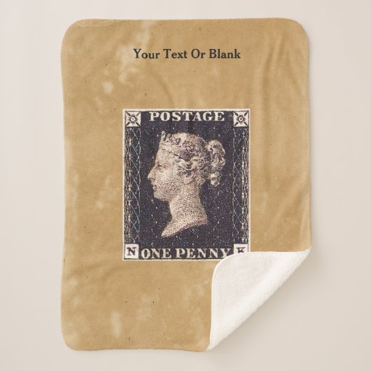 ペニーブラック切手 シェルパブランケット (正面)