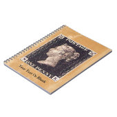 ペニーブラック切手 ノートブック (左側)