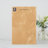 ペニーブラック切手 便箋 (スタンド正面)