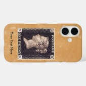 ペニーブラック切手 Case-Mate iPhoneケース (裏面 (横))