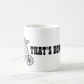 ペニー転がファーシングコーヒーマグ コーヒーマグカップ (中央)