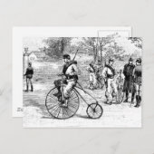 ペニー農耕自転車の兵士 ポストカード (正面/裏面)