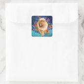 ペニー4 UR思考チョウ星 – サイズ/スタイルを選択 スクエアシール (バッグ)