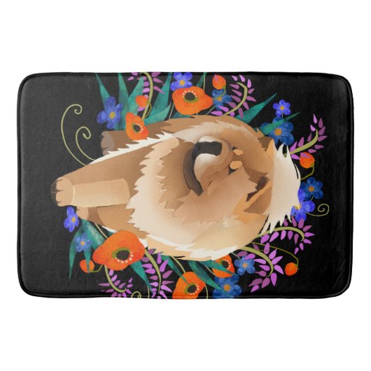 ペニー4 Ur Thoughts crate/bath mat vertical バスマット (正面)