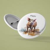 ペニー・よくはしゃぐ・ザ・ピゲカスタムット 缶バッジ