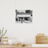 ペニー・アーケード， 1928.ヴィンテージ写真 ポスター (キッチン)