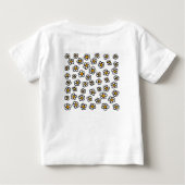 ペニー・ザ・ラビットの名入れ ベビーTシャツ (裏面)
