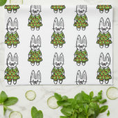 ペニー・ザ・ラビット キッチンタオル (折り畳み)