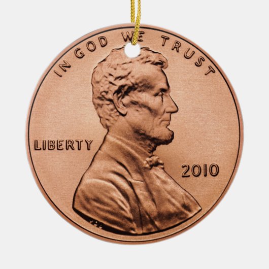 ペニー セラミックオーナメント (正面)
