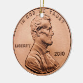 ペニー セラミックオーナメント (左)