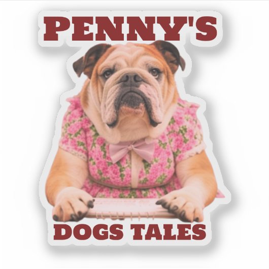 ペニー・ドッグ・テイルズ シール (正面)